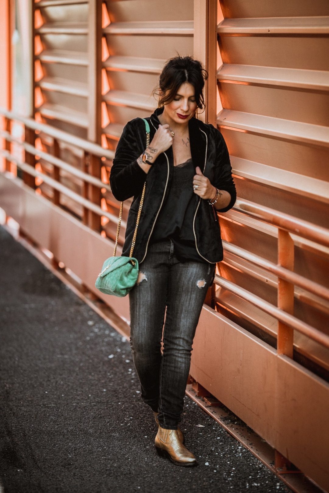 dorisknowsfashion blog mode veste velour Lulli sur la toile